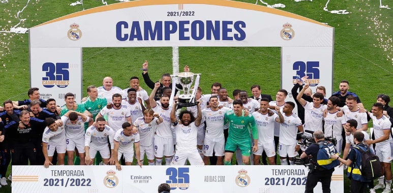 Rеаl Madrid wins 35th Lа Liga title with 4-0 win аgаinѕt Espanyol