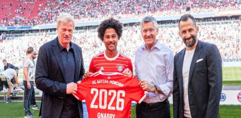 Serge Gnabry signs new Bayern Munich contract
