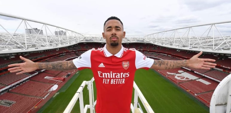 Arsenal Sign Gabriel Jesus From Manchester City