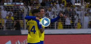 Video: Cristiano Ronaldo hits new landmark as Al-Nassr four-goal haul puts him in elite company