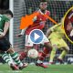 Video Sporting score 'one of best goals ever' by chipping Arsenal's Ramsdale from halfway line