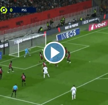 Here is Messi's goal His 30th goal for PSG