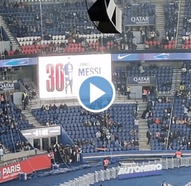 Video: Lionel Messi was booed once again by PSG fans at the Parc des Princes