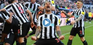 Video: Newcastle climb to third in the table with victory over Manchester United