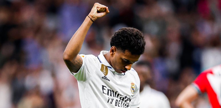 Real Madrid back into second with late Rodrygo goal securing victory over Rayo Vallecano