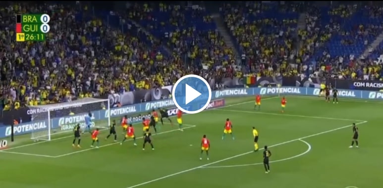 Video Goal Brazil 1-0 Guinea