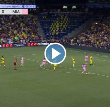 Video: what a goal by lionel messi in the leagues cup final