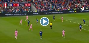 Video: L’assist de Messi a la 98 pour égaliser