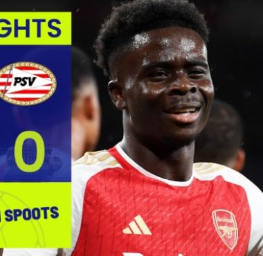All Goals & Highlights: Arsenal 4-0 PSV Eindhoven