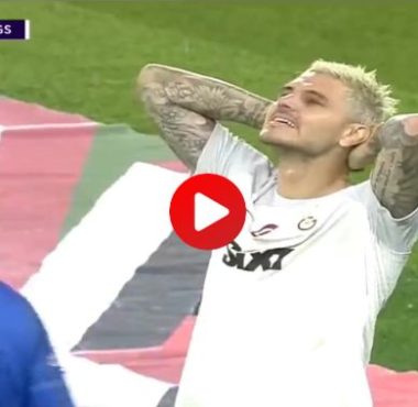 Video: Mauro Icardi with an extraordinary miss from a penalty routine