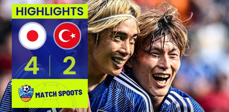 All Goals & Highlights: Japan 4-2 Turkey