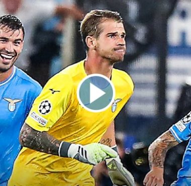 Video: lazio keeper ivan provedel with an equalizer at the death