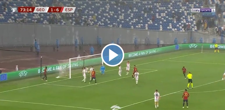 Video: lamine yamal has scored on his debut for spain