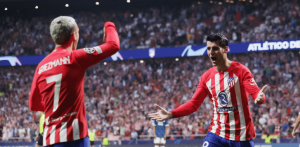 Morata and Griezmann score stunning goals to help Atletico edge Feyenoord 3-2