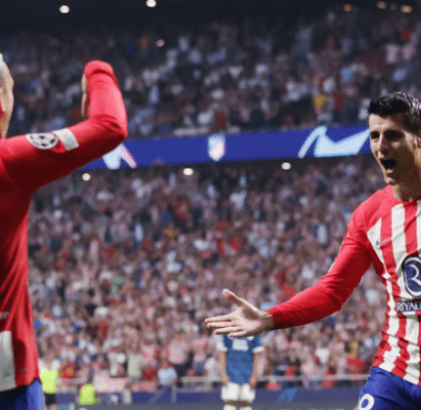 Morata and Griezmann score stunning goals to help Atletico edge Feyenoord 3-2