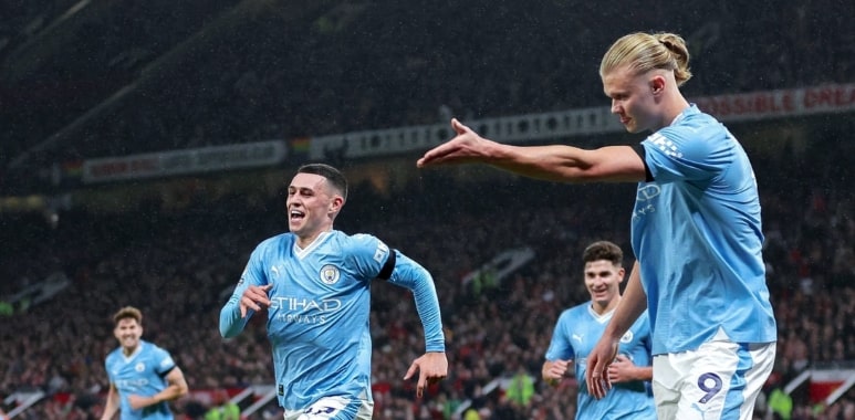 Erling Haaland Shines with Brace in Man City's Dominant 3-0 Win over Man Utd