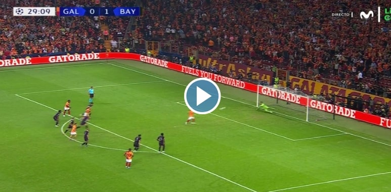 Mauro Icardi's excellent season for Galatasaray continues as he equalises against Bayern Munich