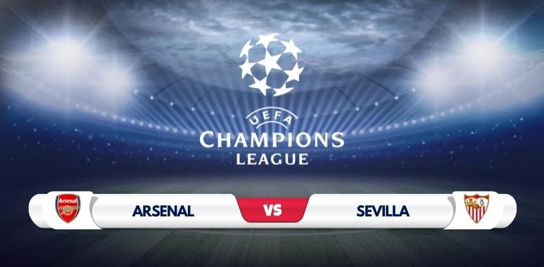 Arsenal vs Sevilla Prediction & Match Preview