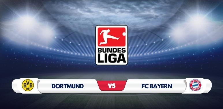 Dortmund vs Bayern Munich Prediction & Match Preview