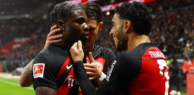 Dominant Frankfurt Puts on a Show with 5-1 Win Over Bayern, Union Celebrates Long-Awaited Victory