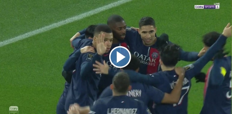 GOAL: PSG 1-0 Toulouse (Kang-in Lee)