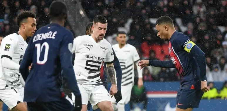 Late Penalty Drama Ensures PSG Salvage Point Against Rennes