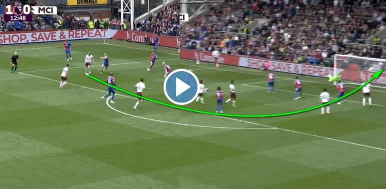 Video: De Bruyne’s Rocket Stuns Crystal Palace: A Goal for the Ages