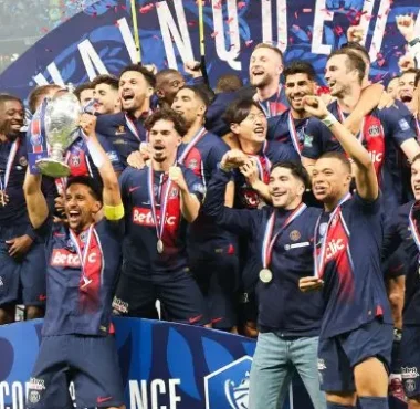 PSG Wins French Cup Completes Double in Mbappe's Emotional Farewell