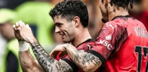 Pulisic's Brace Leads AC Milan to Victory Ending Winless Streak Against Cagliari