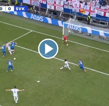 Video Goal England 0-1 Slovakia