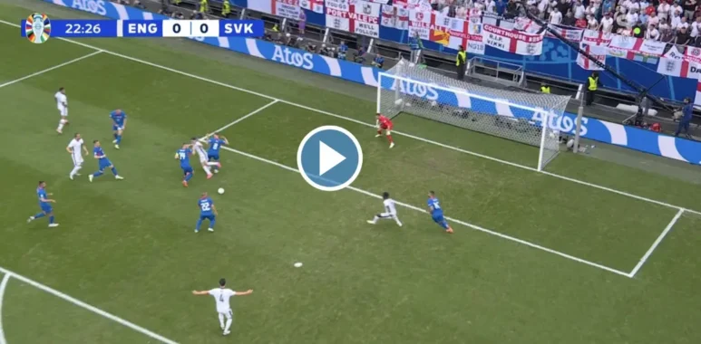 Video Goal England 0-1 Slovakia