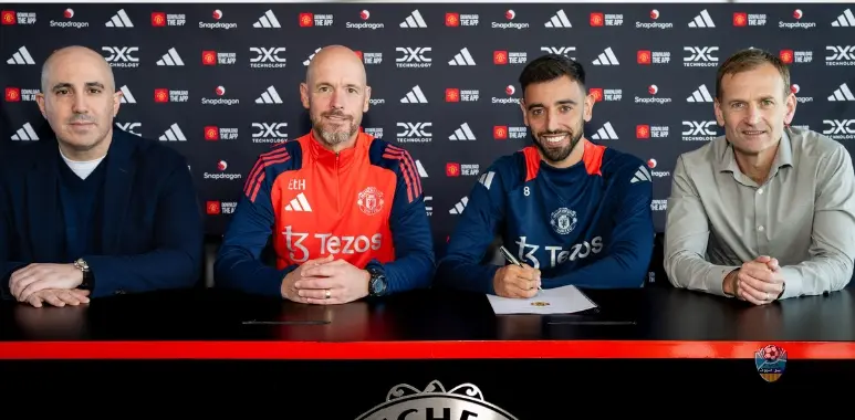 Bruno Fernandes Extends Manchester United Stay Until 2027