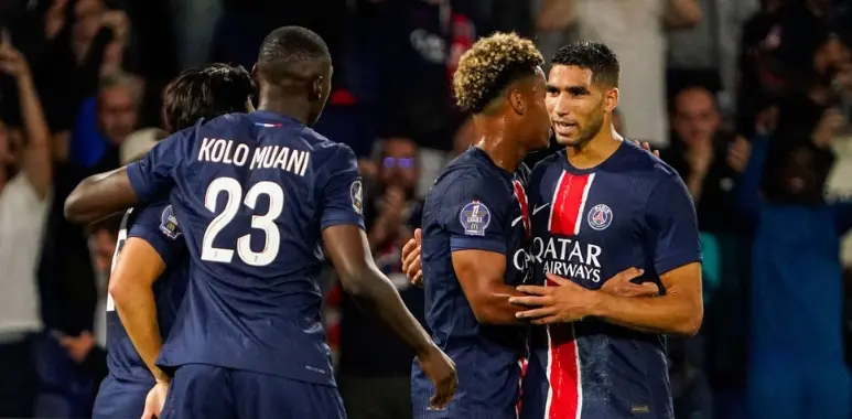 Dominant PSG Overwhelms Montpellier with 6-0 Victory