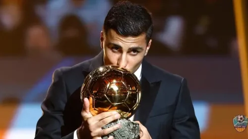 Rodri Wins 2024 Ballon d'Or in Paris