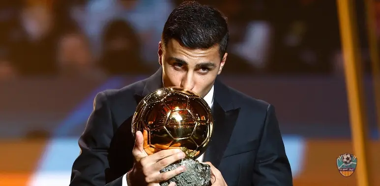 Rodri Wins 2024 Ballon d'Or in Paris