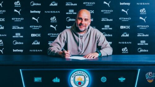 Guardiola Manchester City Contract Extended for Two Years