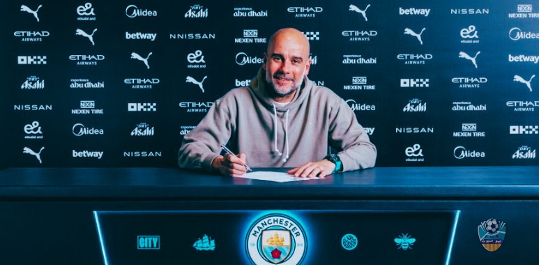 Guardiola Manchester City Contract Extended for Two Years