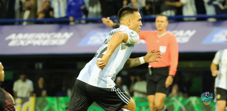 Video: what a goal from Lautaro Martinez with Argentina