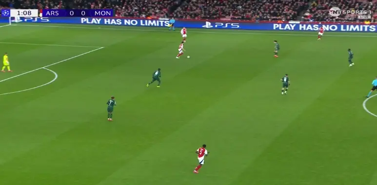 Arsenal vs AS Monaco Champions League 11-12-2024