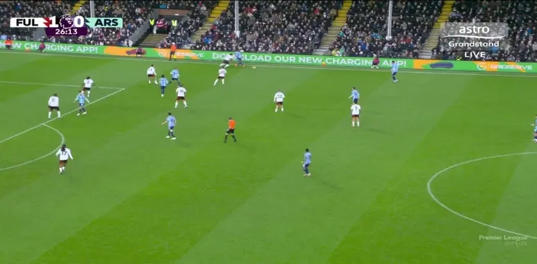 Fulham vs Arsenal Premier League 08-12-2024