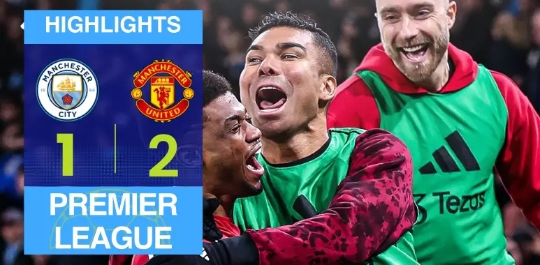 Manchester United's Late Comeback Stuns Manchester City