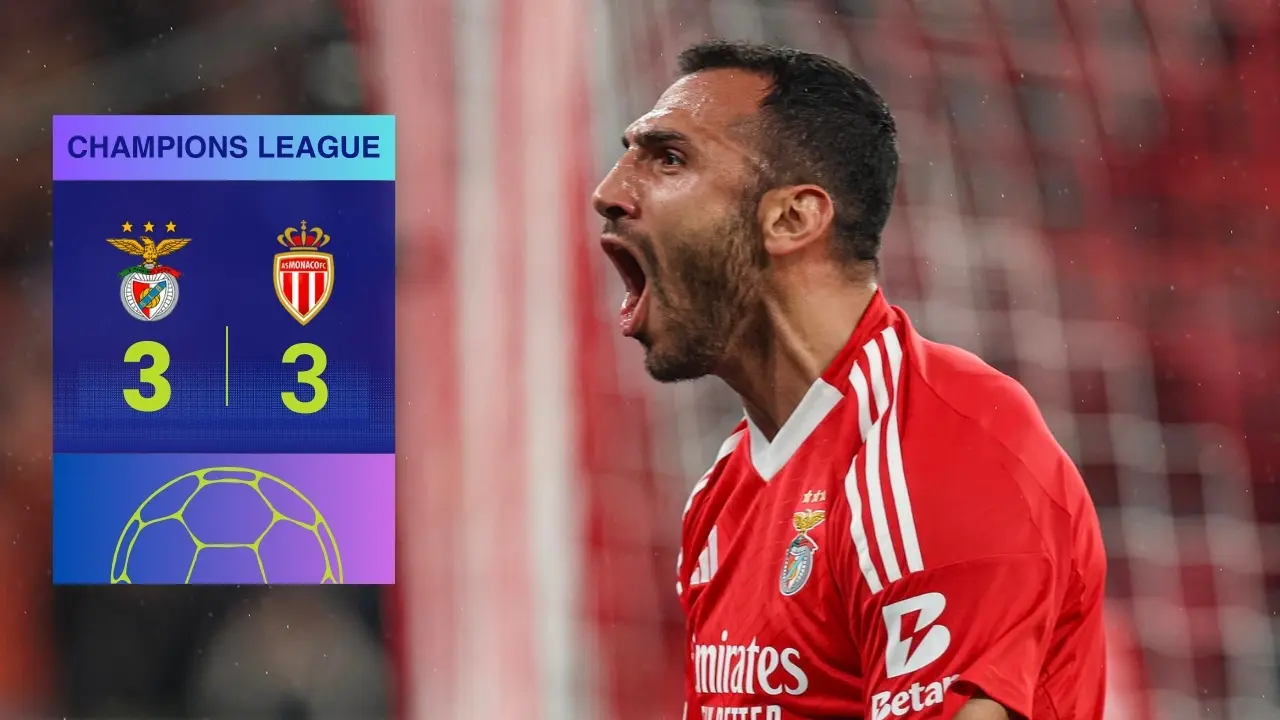 Benfica Edge Past Monaco to Secure Champions League Progress