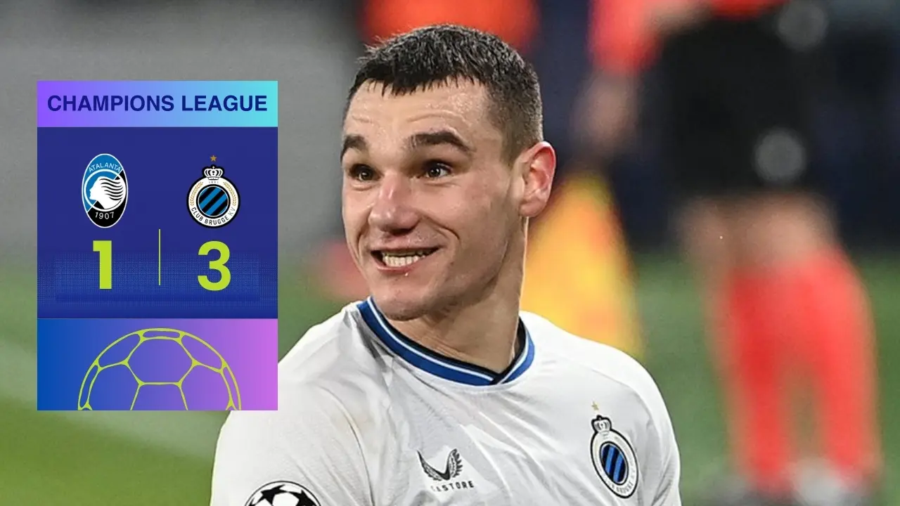 Club Brugge Outclass Atalanta to Reach Champions League Last 16