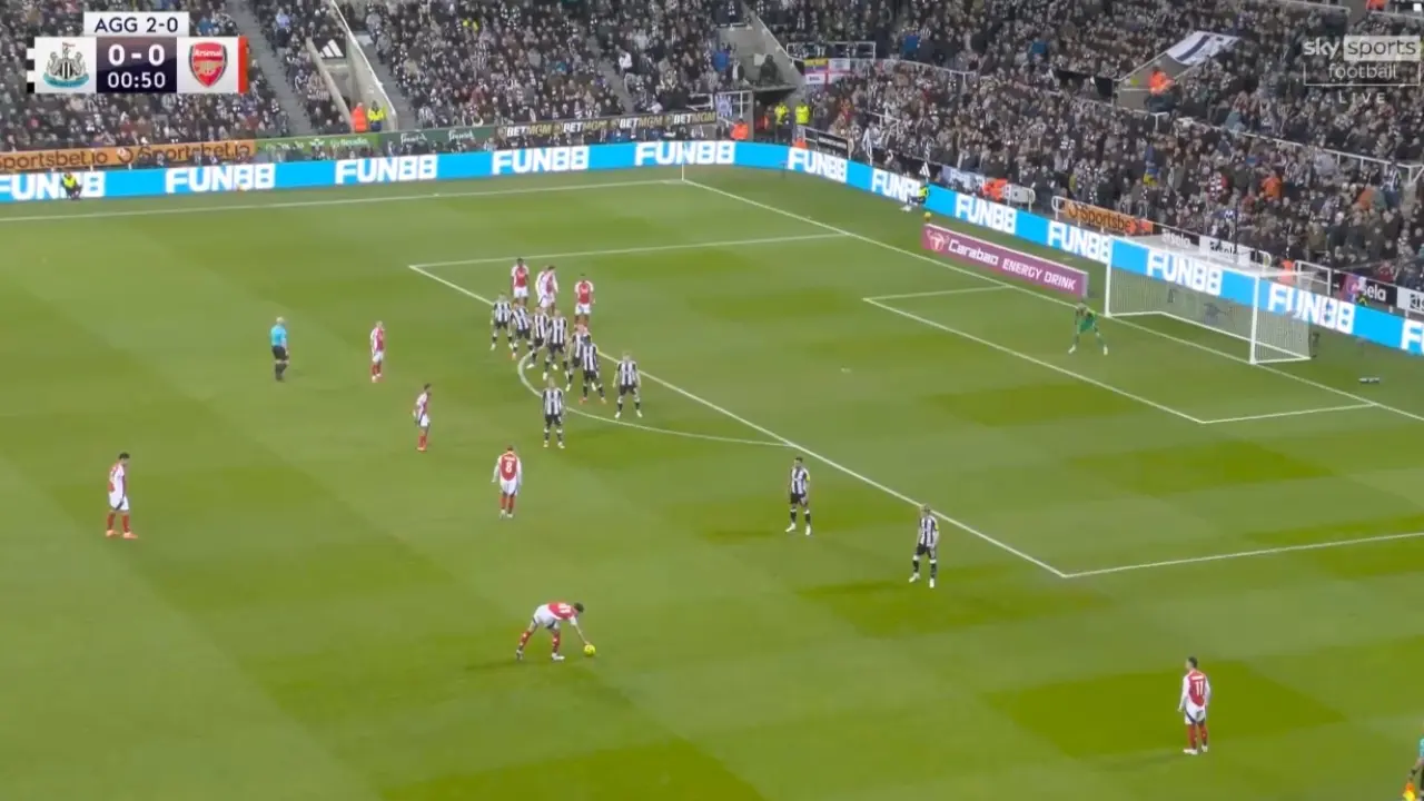 Newcastle vs Arsenal EFL Cup