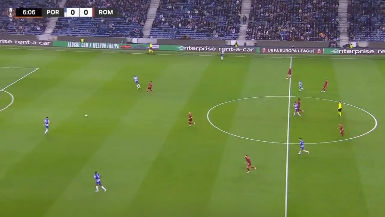 Porto vs Roma Europa League