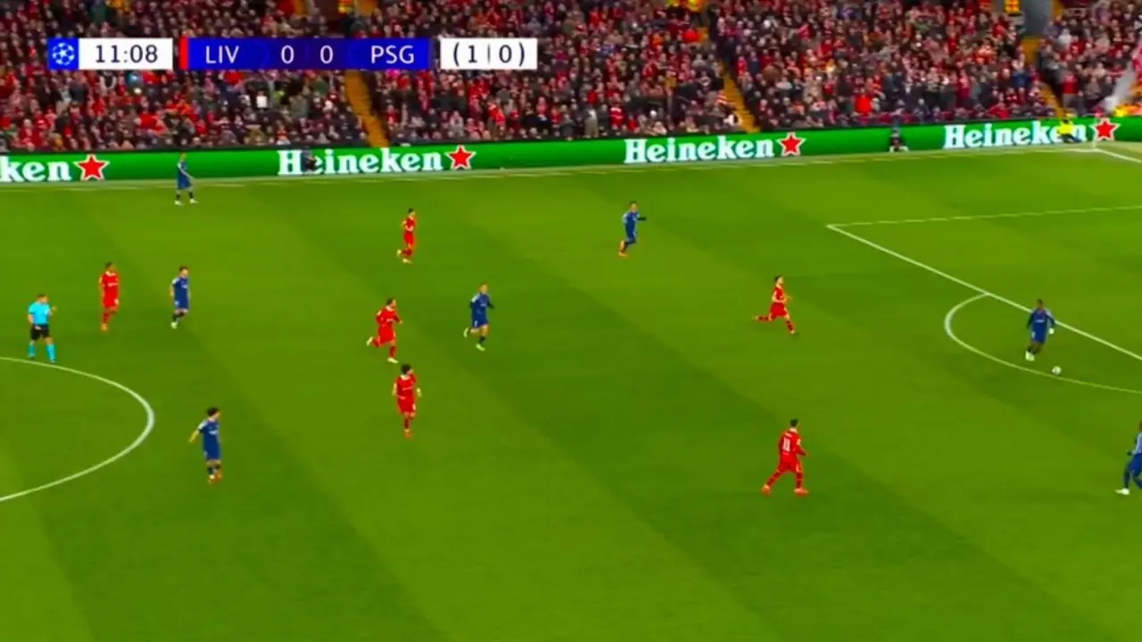 Liverpool vs PSG Champions League