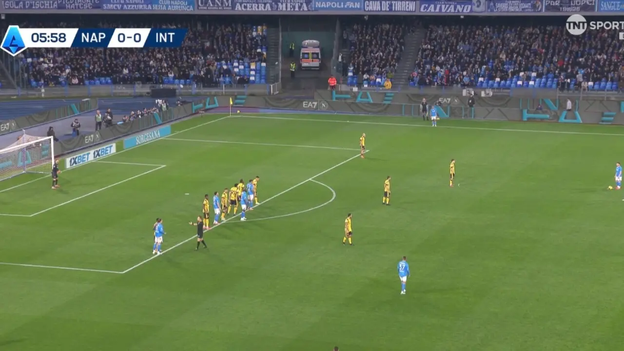 Napoli vs Inter Serie A