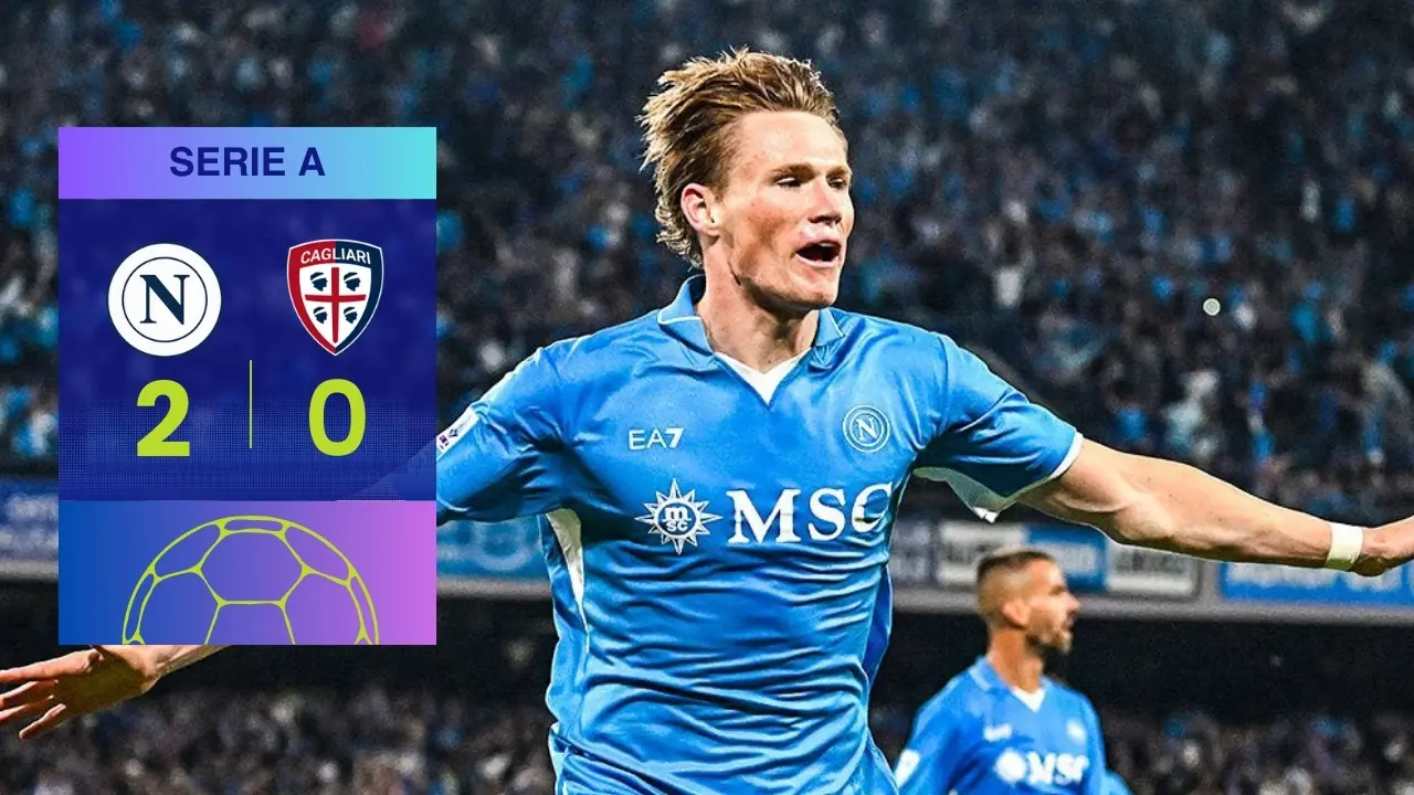 Napoli crowned Serie A champions after victory over Cagliari