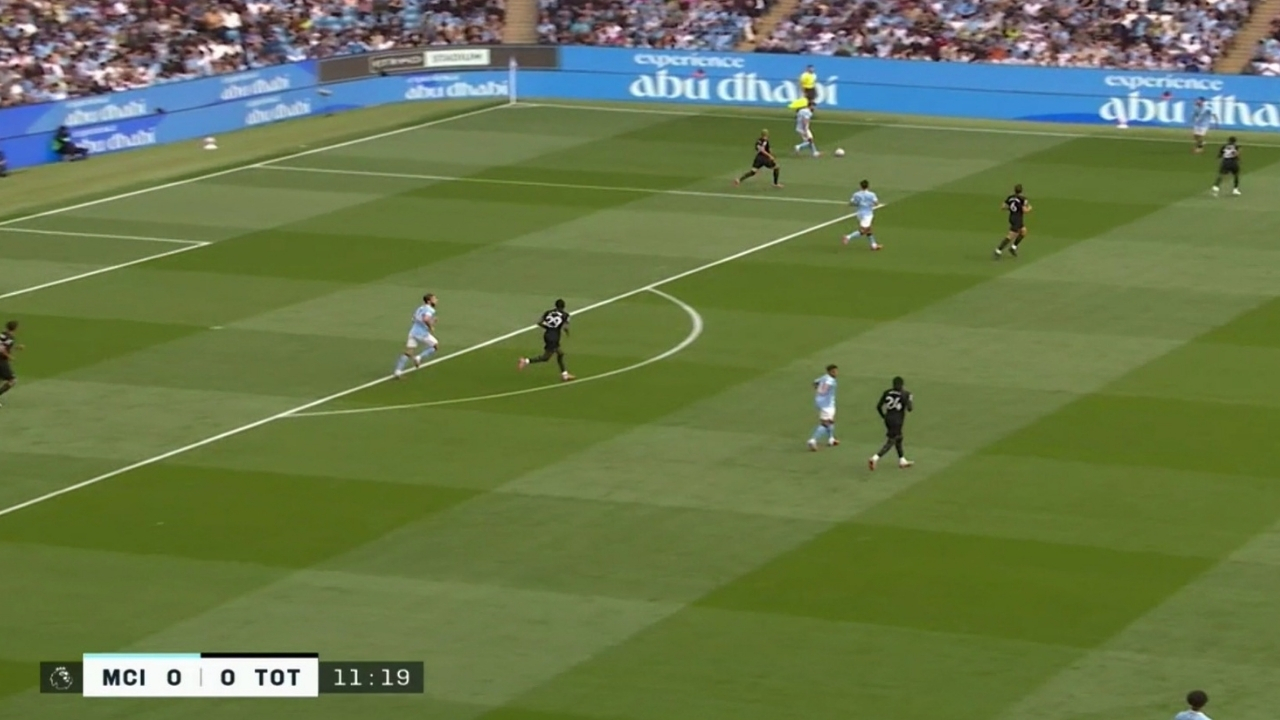 Live score Man City vs Tottenham