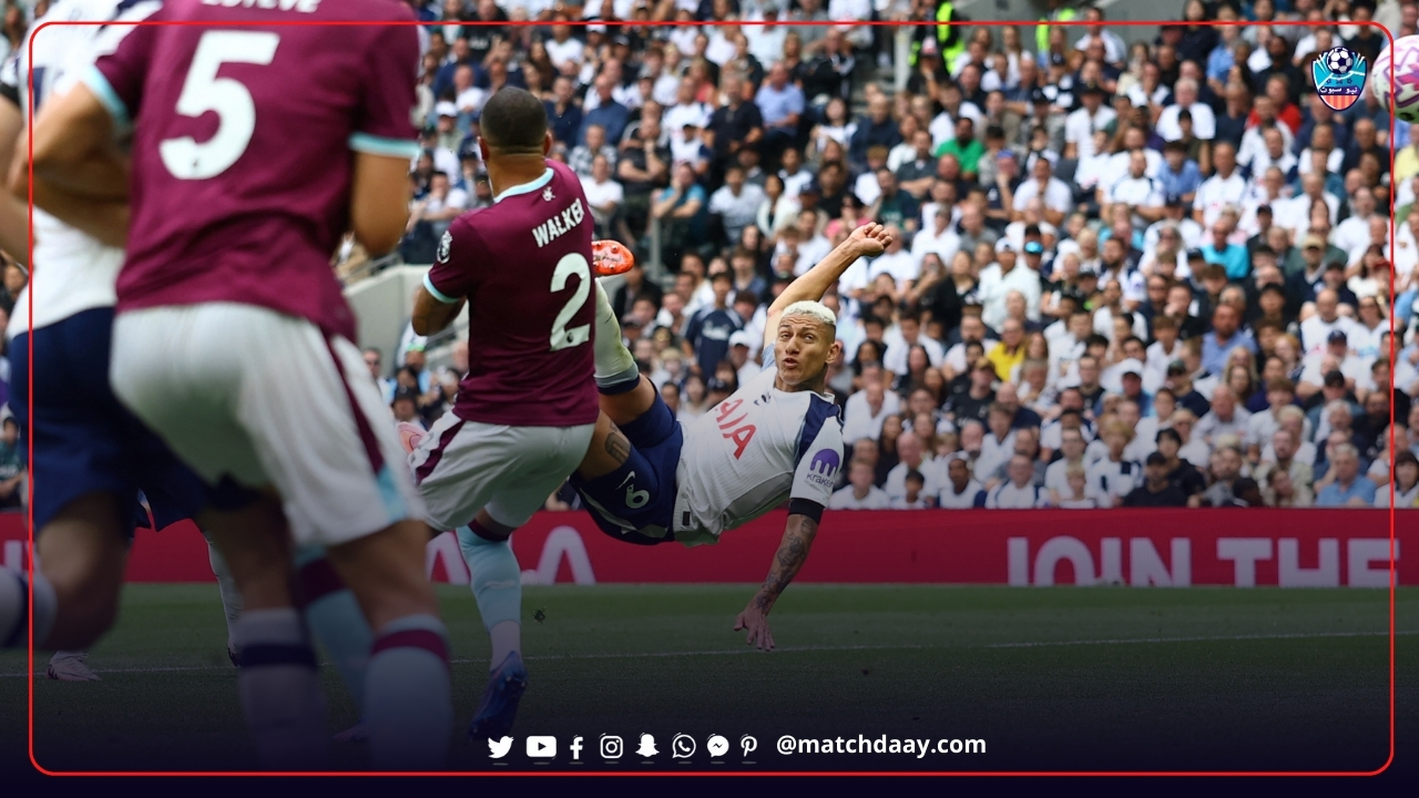 Richarlison Nets Stunning Acrobatic Goal in Tottenham's Victory Over Burnley